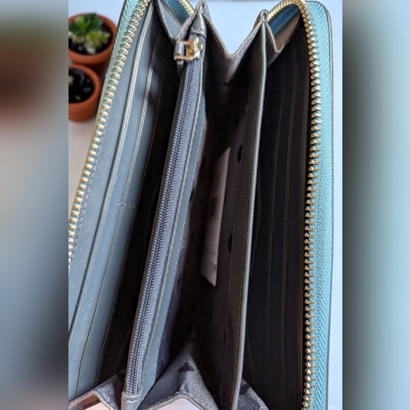 Kate Spade Staci Colorblock Large Continental Wallet Niagara Multi (New) - Picture 9 of 11